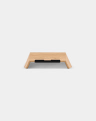 Personalisierbarer Laptopständer aus Holz