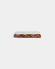 Personalisierbares Käsebrett aus Holz - 3