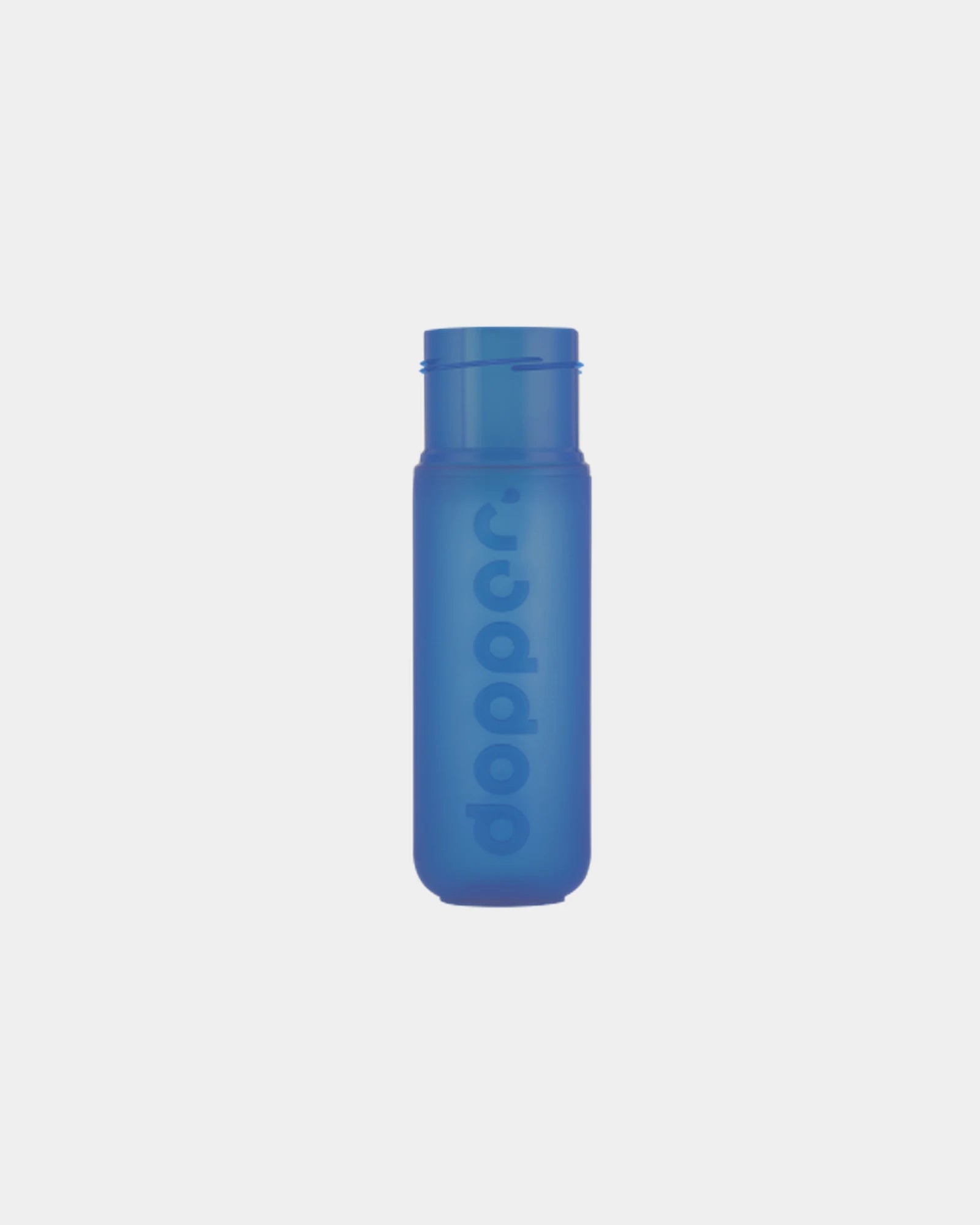 Trinkflasche Dopper Original 450ml zum Personalisieren - Pazifisches Blau