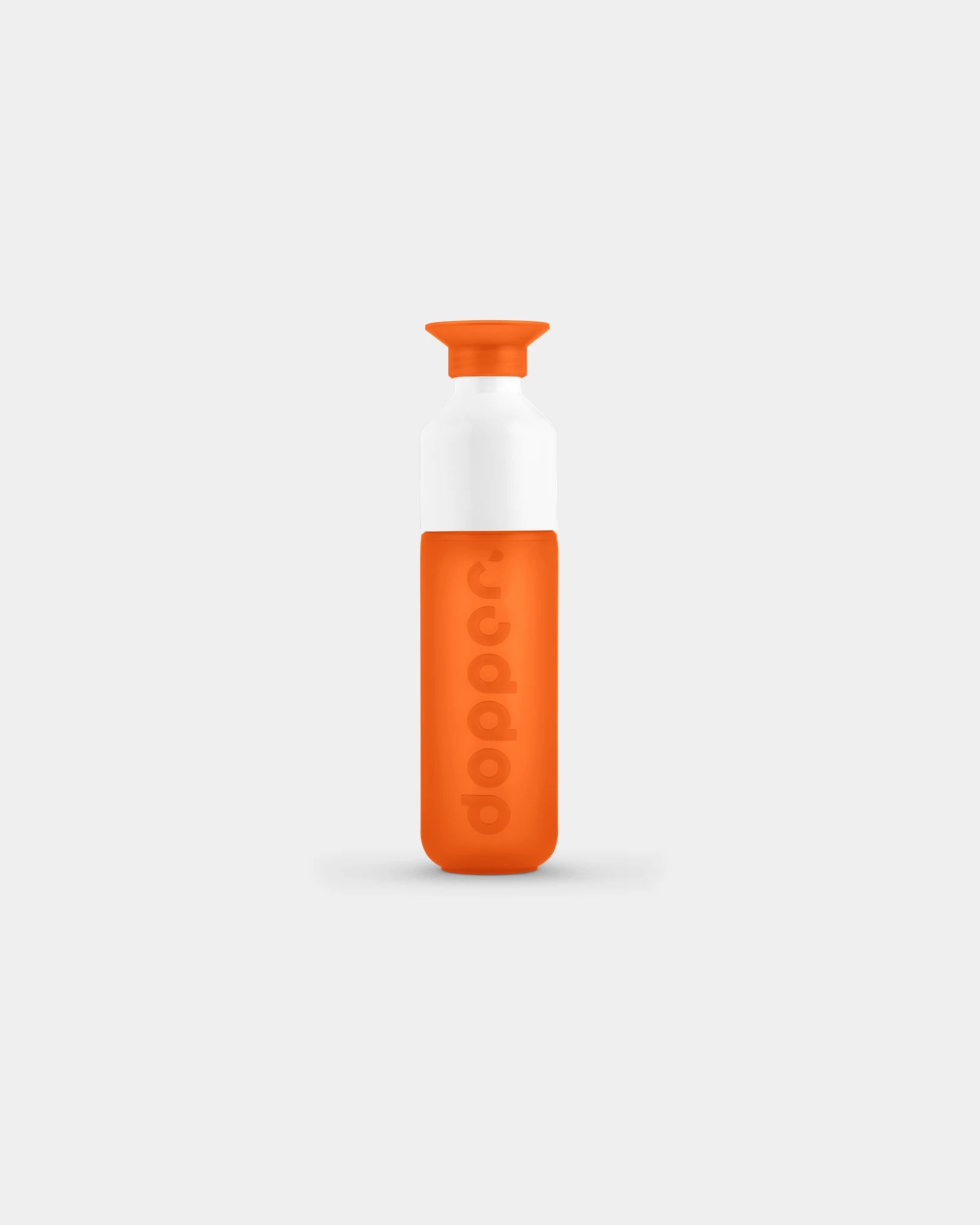Trinkflasche Dopper Original 450ml zum Personalisieren - Knalliges Orange