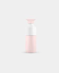Trinkflasche Edelstahl Dopper Steel 350ml zum Personalisieren - Sanftes Rosa