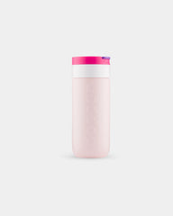 Isolierbecher Edelstahl Dopper 400 ml zum Personalisieren - Beerenpink