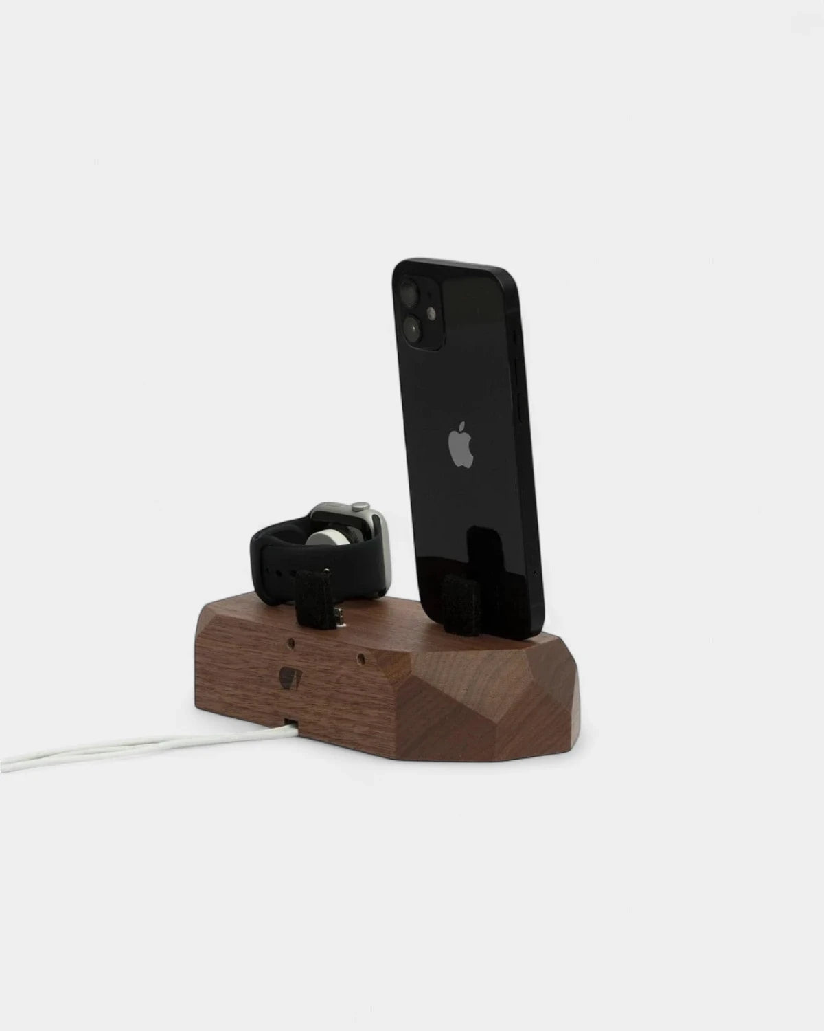 3-in-1-Induktionsladegerät aus Holz zum Personalisieren - 9