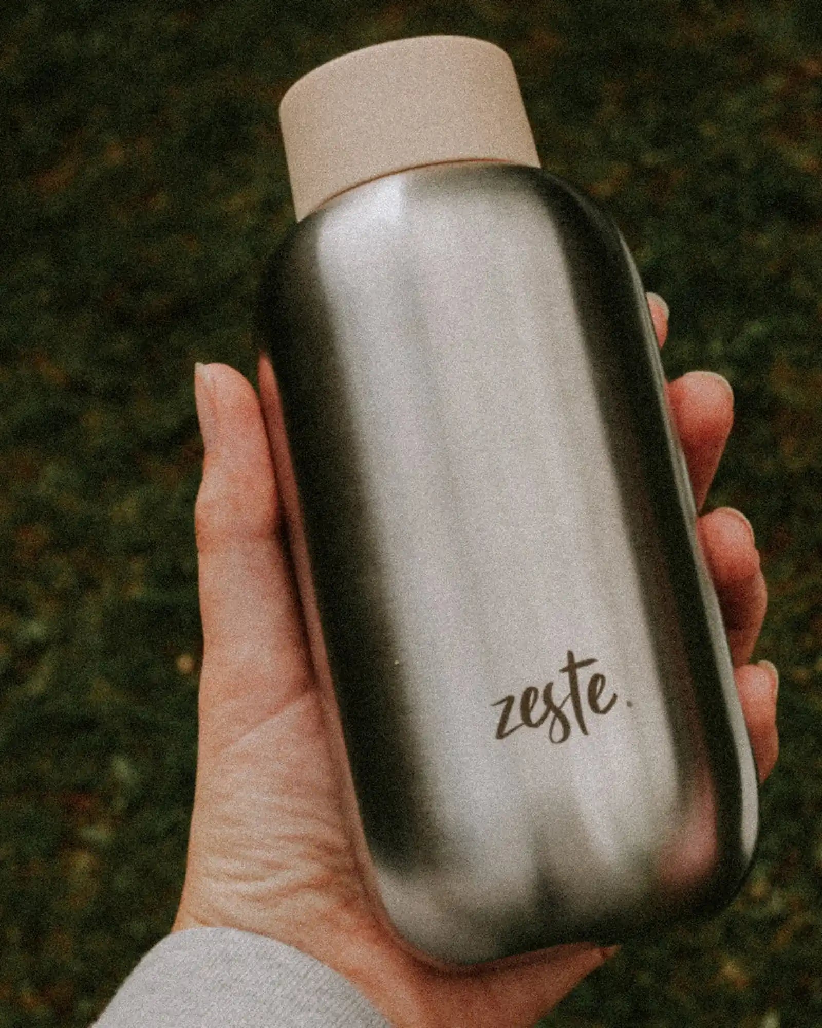 Trinkflasche Edelstahl 500ml Zeste zum Personalisieren - 50