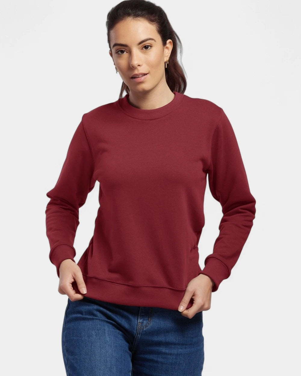 Rundhals-Sweatshirt Made in France zum Personalisieren - 13