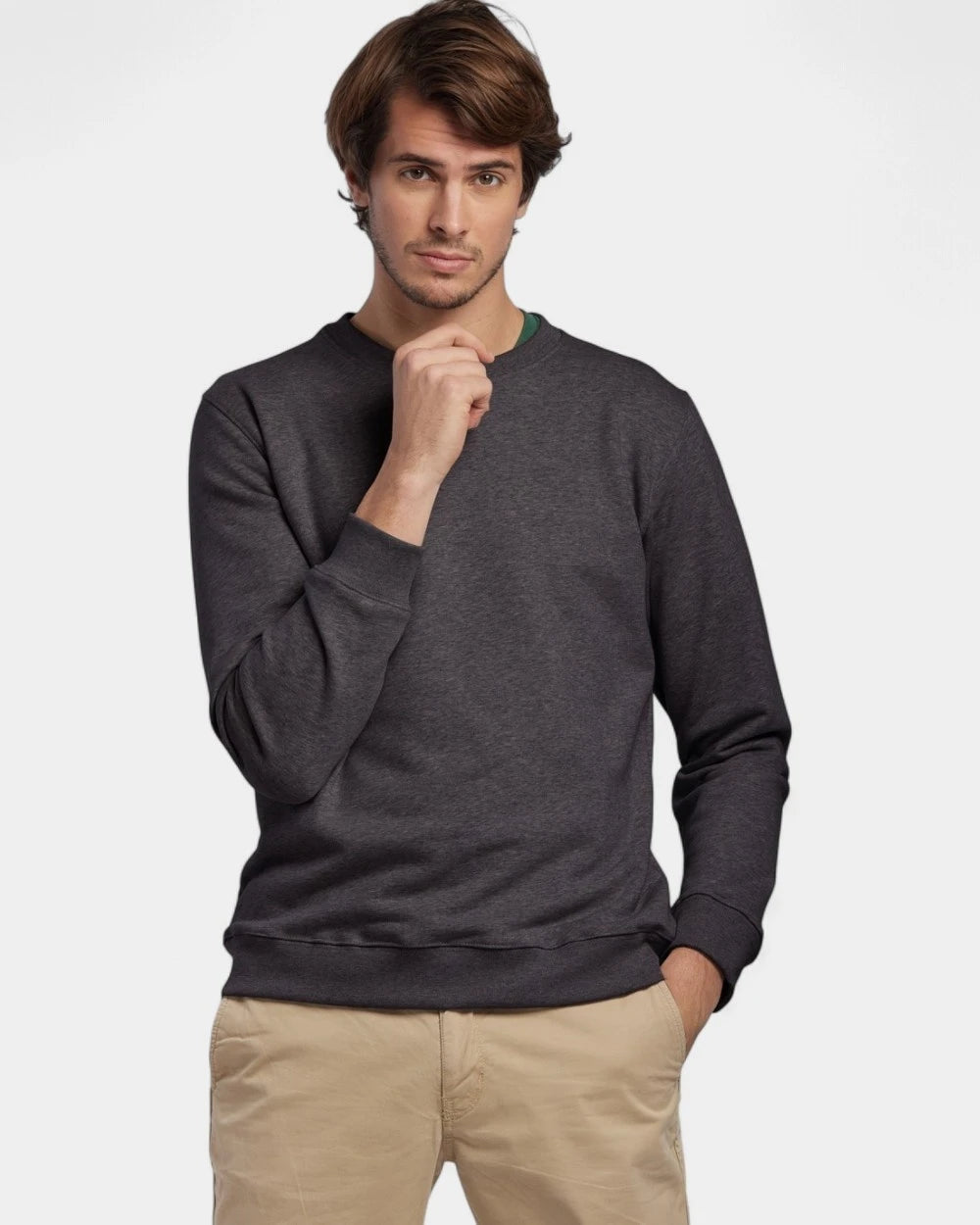 Rundhals-Sweatshirt Made in France zum Personalisieren - 29