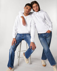 Personalisierbarer Unisex-Kapuzenpullover aus Bio-Baumwolle