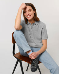 Unisex-Polo zum Personalisieren aus Bio-Baumwolle - 3