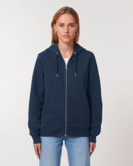 Dickes Unisex-Kapuzensweatshirt mit Reißverschluss zum Personalisieren - 4