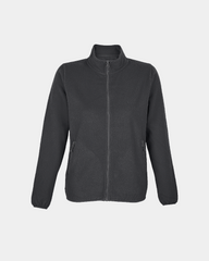 Personalisierbare Herren-Mikrofleecejacke aus recyceltem Material - Anthrazit