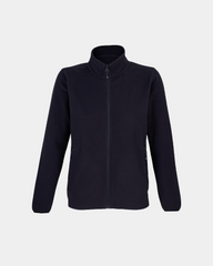 Personalisierbare Herren-Mikrofleecejacke aus recyceltem Material - Marineblau